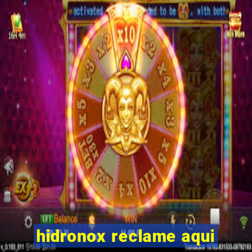 hidronox reclame aqui